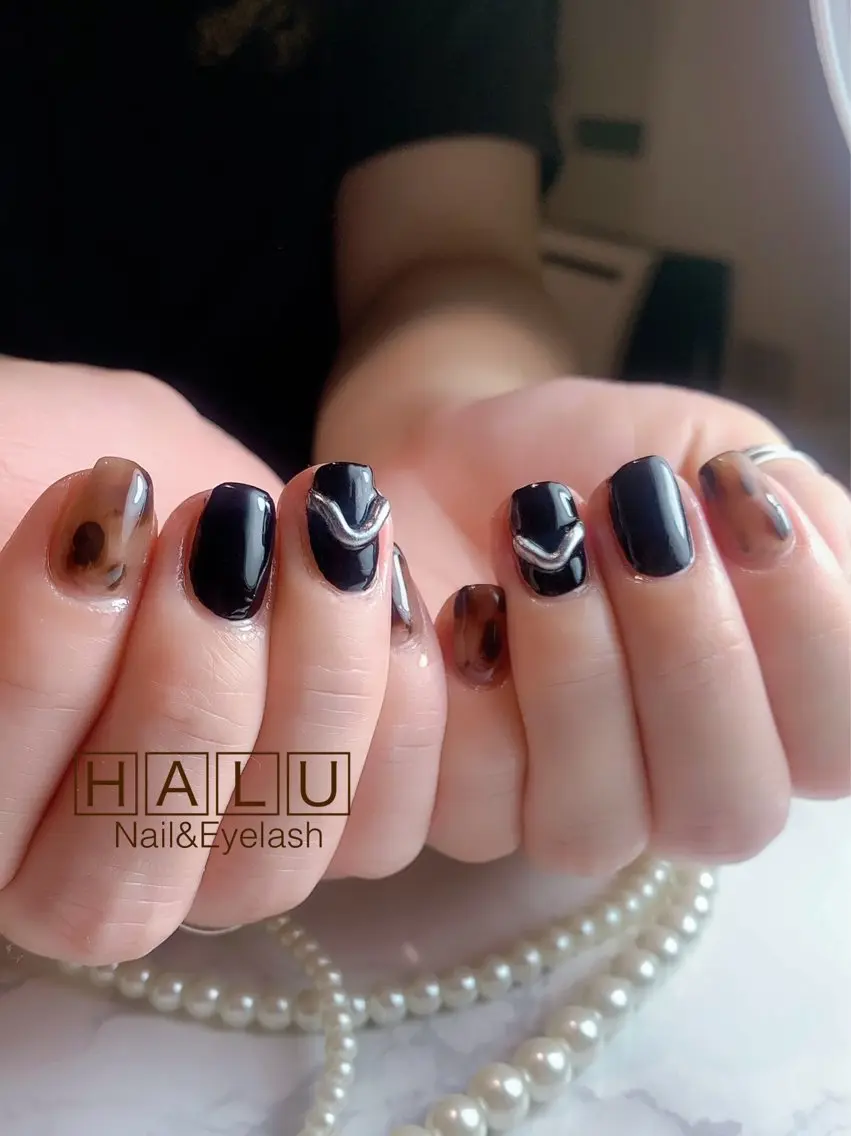 ネイル ハロウィン HALU ハルのネイルデザイン