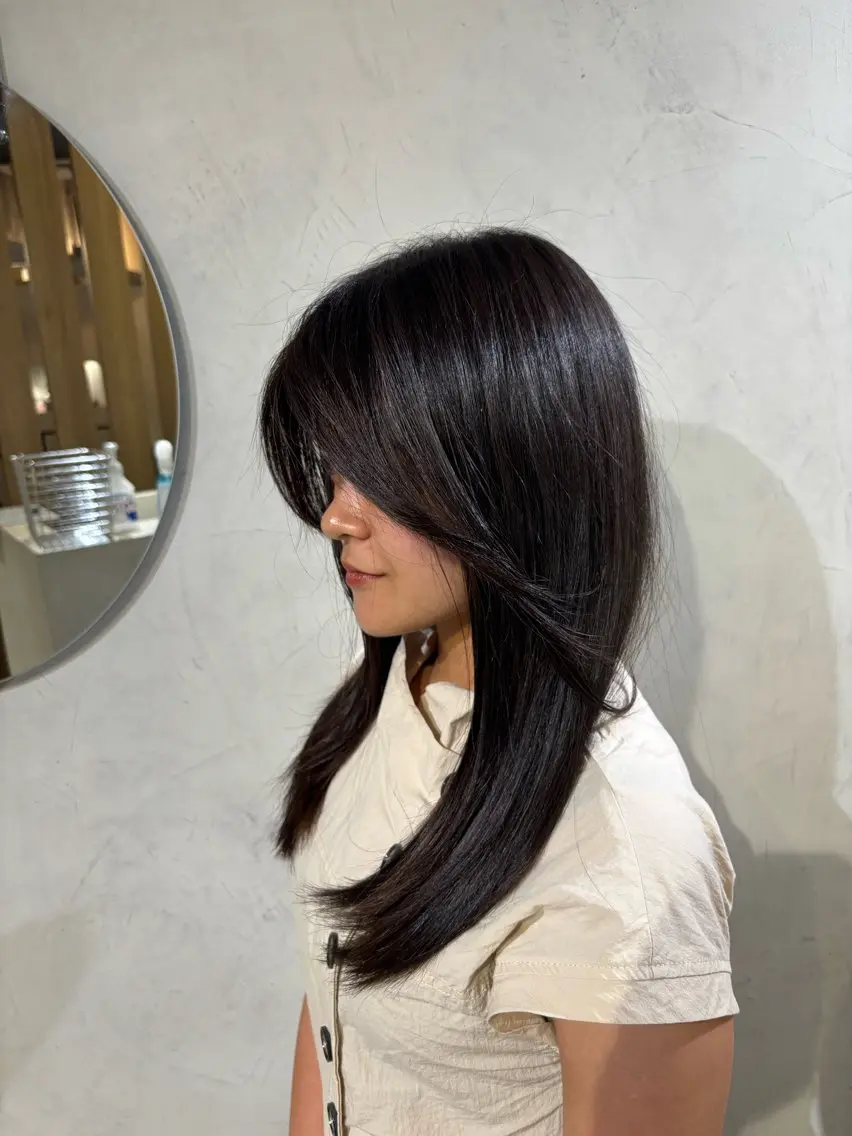 ロング 🇺🇸海外ヘア yuaのヘアスタイル