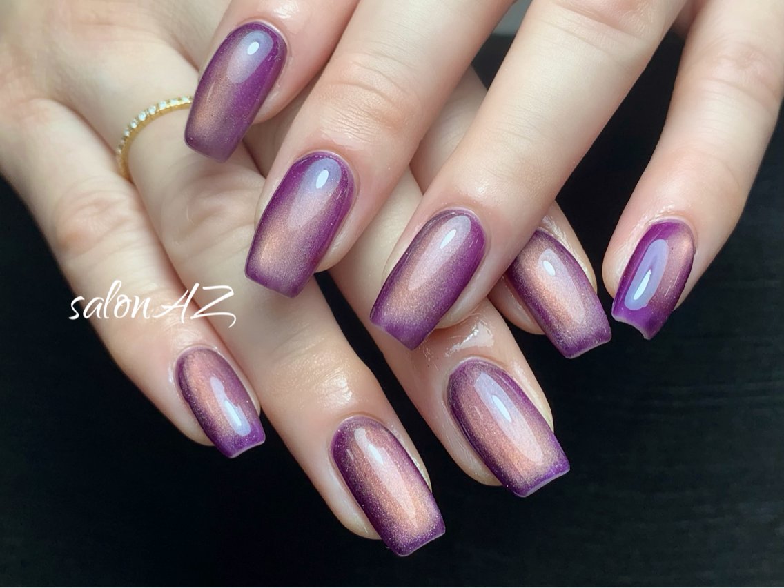 ネイル 持ち込み オフィスネイル スカルプネイル ハンドネイル salon AZ NANAのネイルデザイン