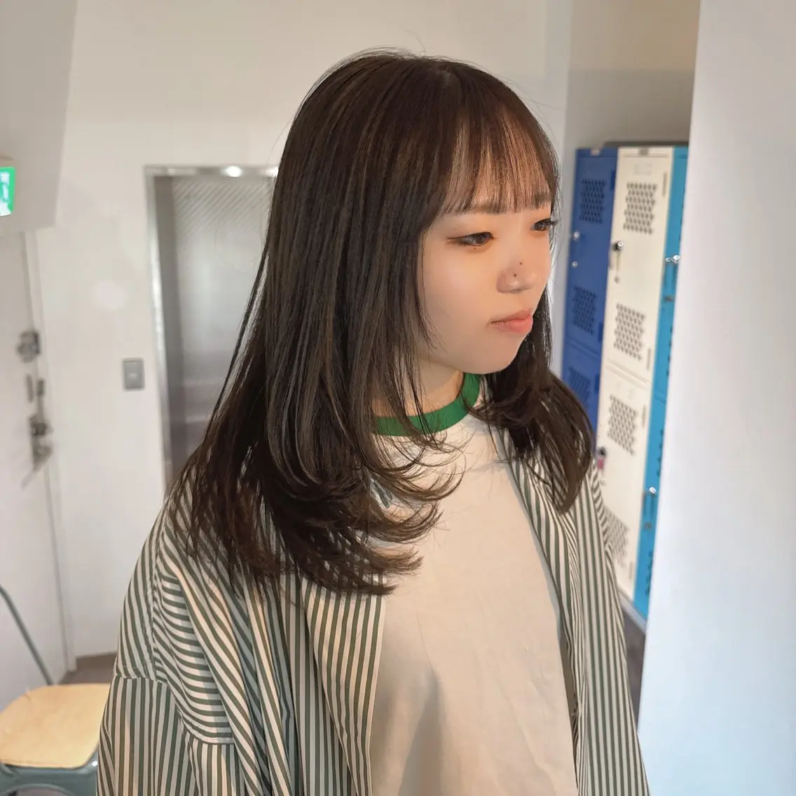 ミディアム レイヤーカット ヘアカラー トリートメント 大田吏晃❤️‍🔥 美髪特化のヘアスタイル