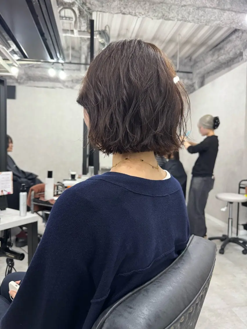 ショート ボブ 無料カットモデル/ 梅田🌱さかそ。のヘアスタイル