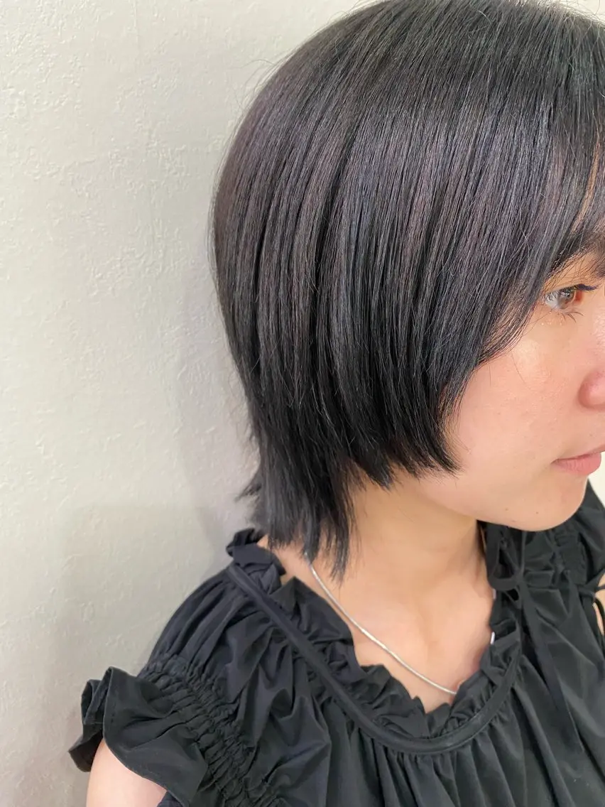 ショート くびれヘア ショートヘア ウルフカット カット ヘアカラー トリートメント GINZARay2 風本朱里🐥のヘアスタイル