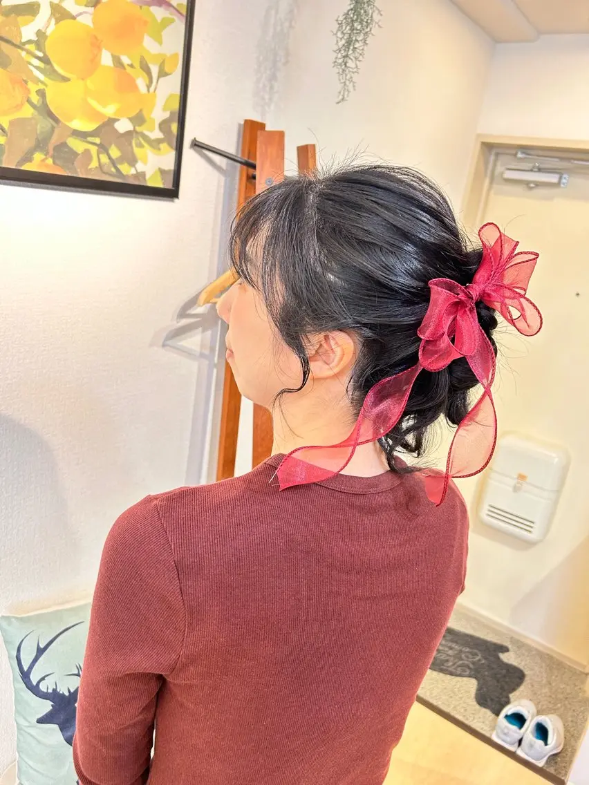 ヘアアレンジ HempBeauty 浅野アサミのヘアスタイル