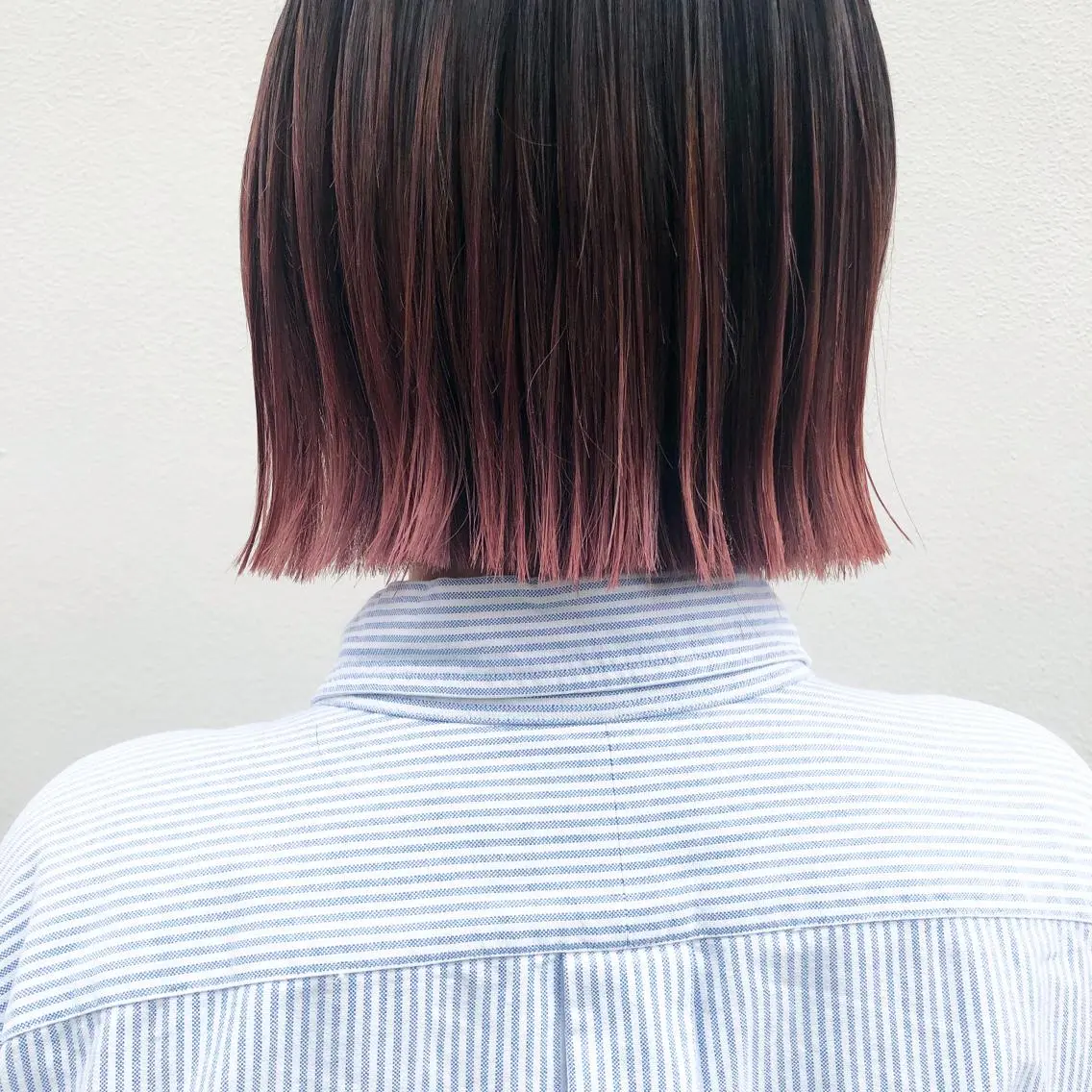 ショート カラー グラデーションカラー ピンクカラー マンツーマン/ 藤代拓実のヘアスタイル
