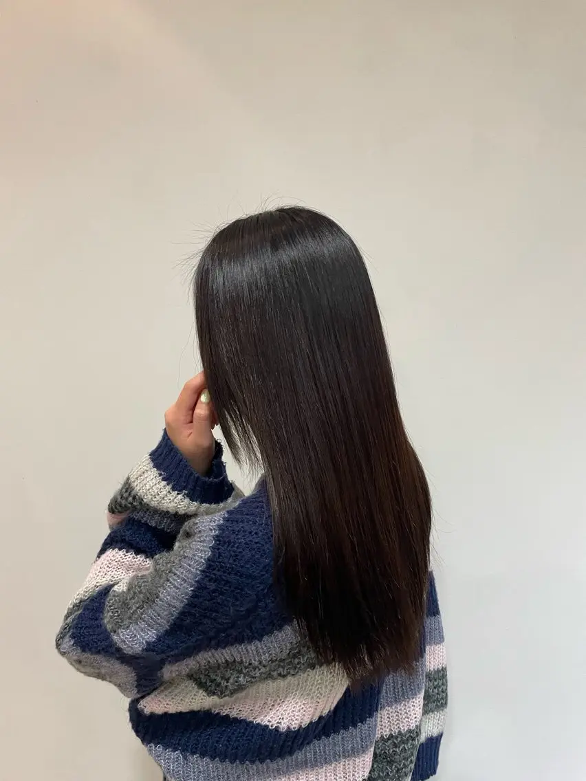 ロング 【夜限定美容師】 えしまけんたのヘアスタイル