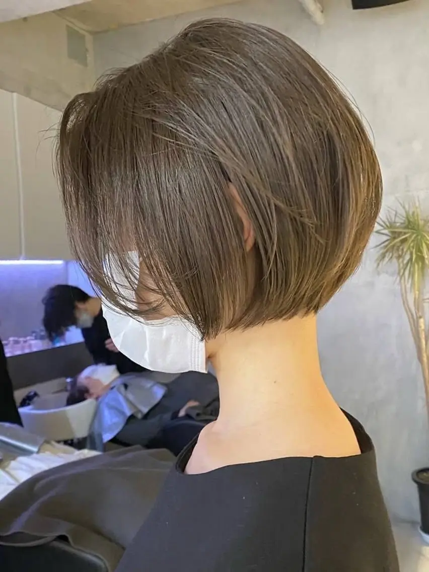 ショート ショートボブ ボブ ショートヘア 銀座骨格診断ショート /amiのヘアスタイル