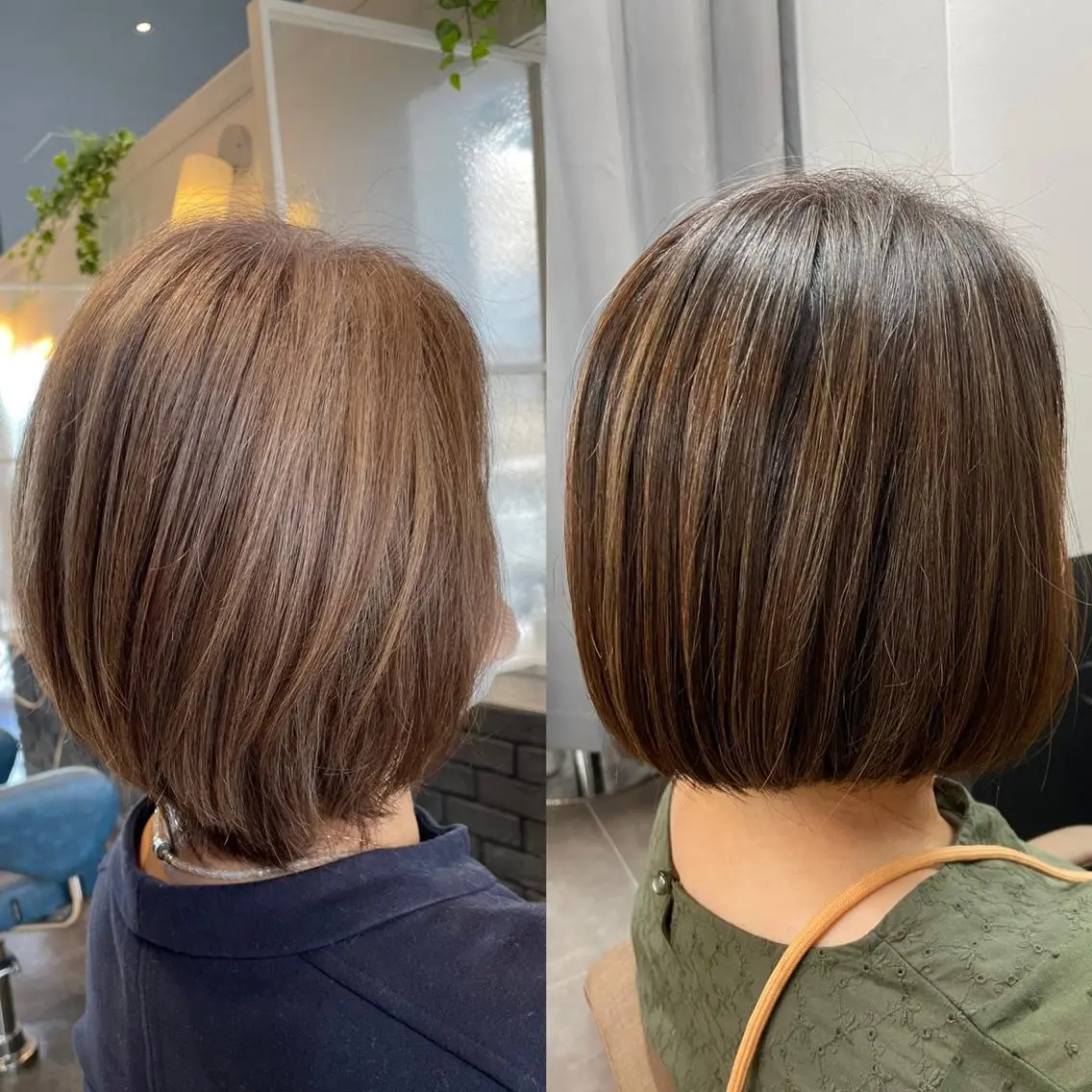 ショート カット ヘアカラー トリートメント TELA HAIRのヘアスタイル