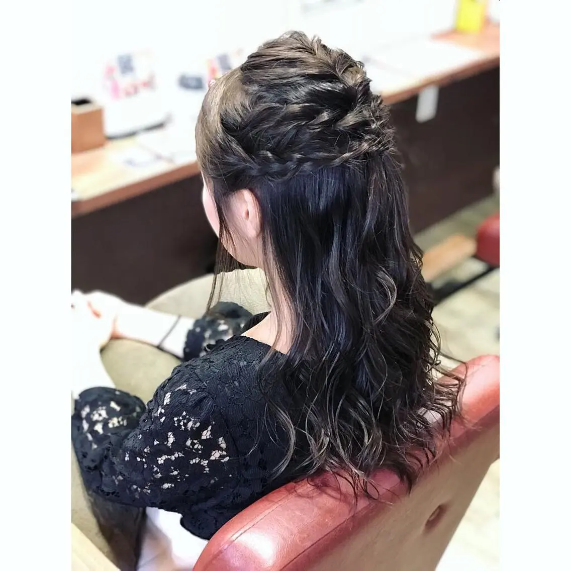 ロング 松村 未央のヘアスタイル