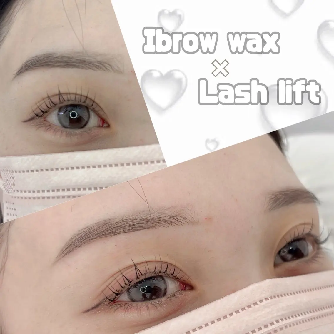 まつげパーマ+眉毛ワックス お得セットメニュー☆ ¥11000→¥8500の写真