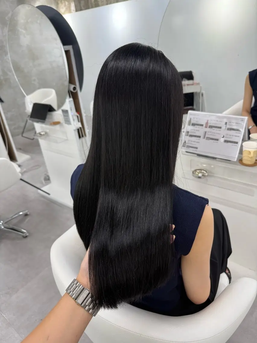 ロング カラー ヘアカラー トリートメント yuuna ✮ door whiteのヘアスタイル