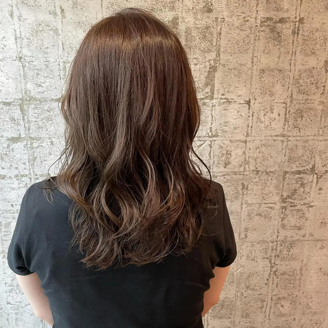 セミロング ZAZA ASAMIのヘアスタイル