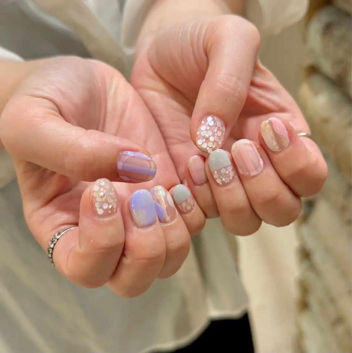 ネイル いちじゅう あおいのネイルデザイン