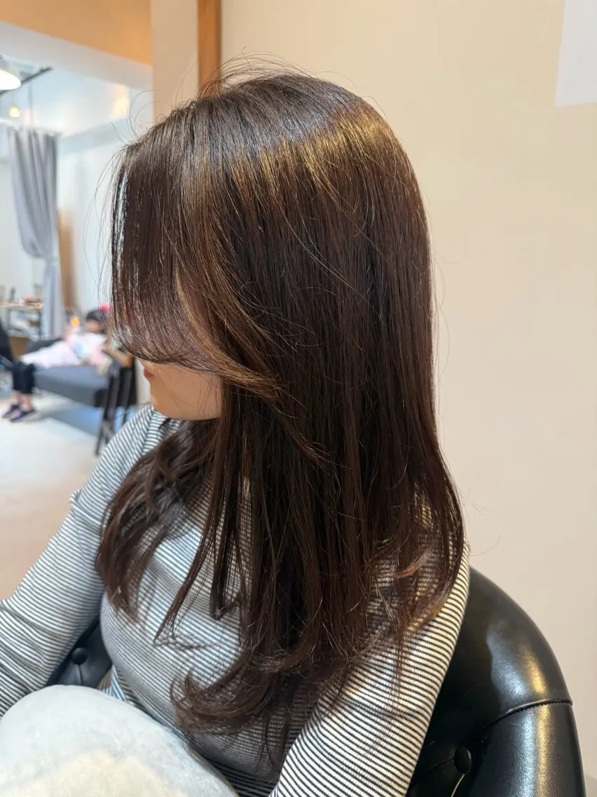 ミディアム レイヤーカット 川崎　レイヤーカット /江口真正のヘアスタイル