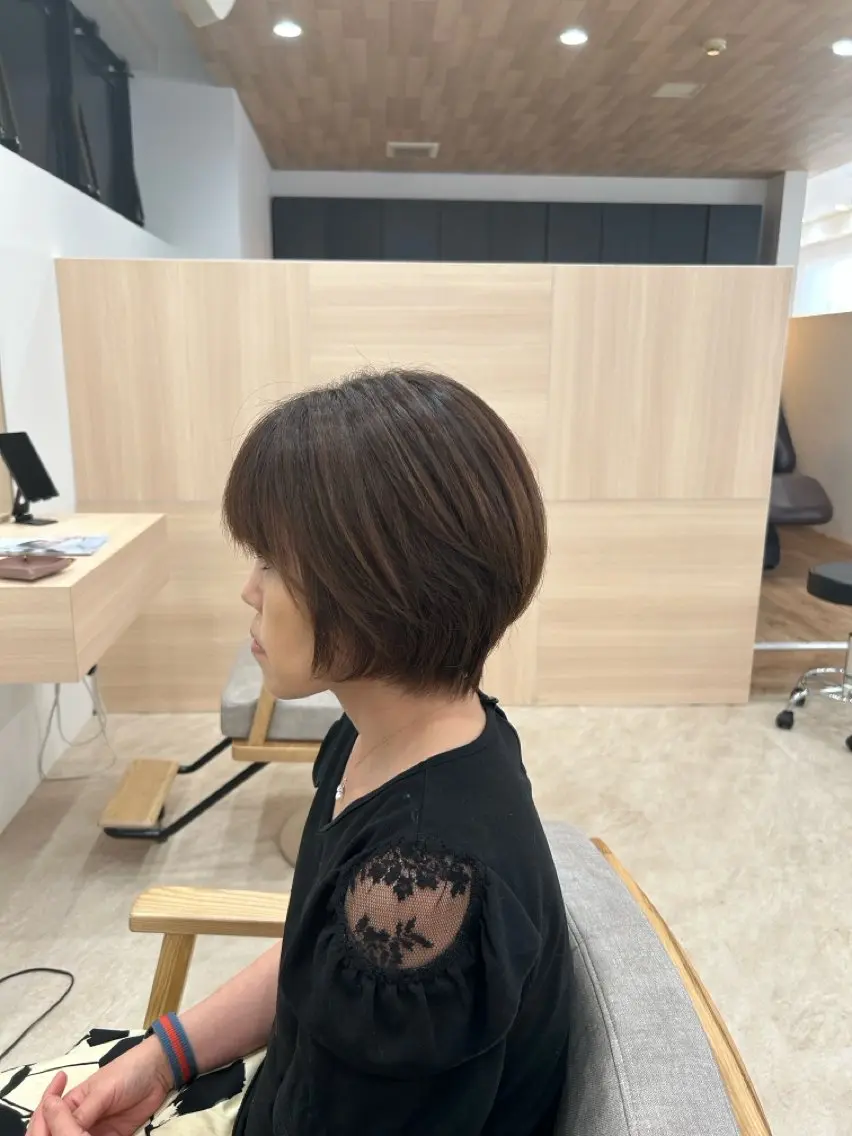 ショート カット ヘアカラー トリートメント 大瀧 聖也 /パーマ/艶髪カラーのヘアスタイル