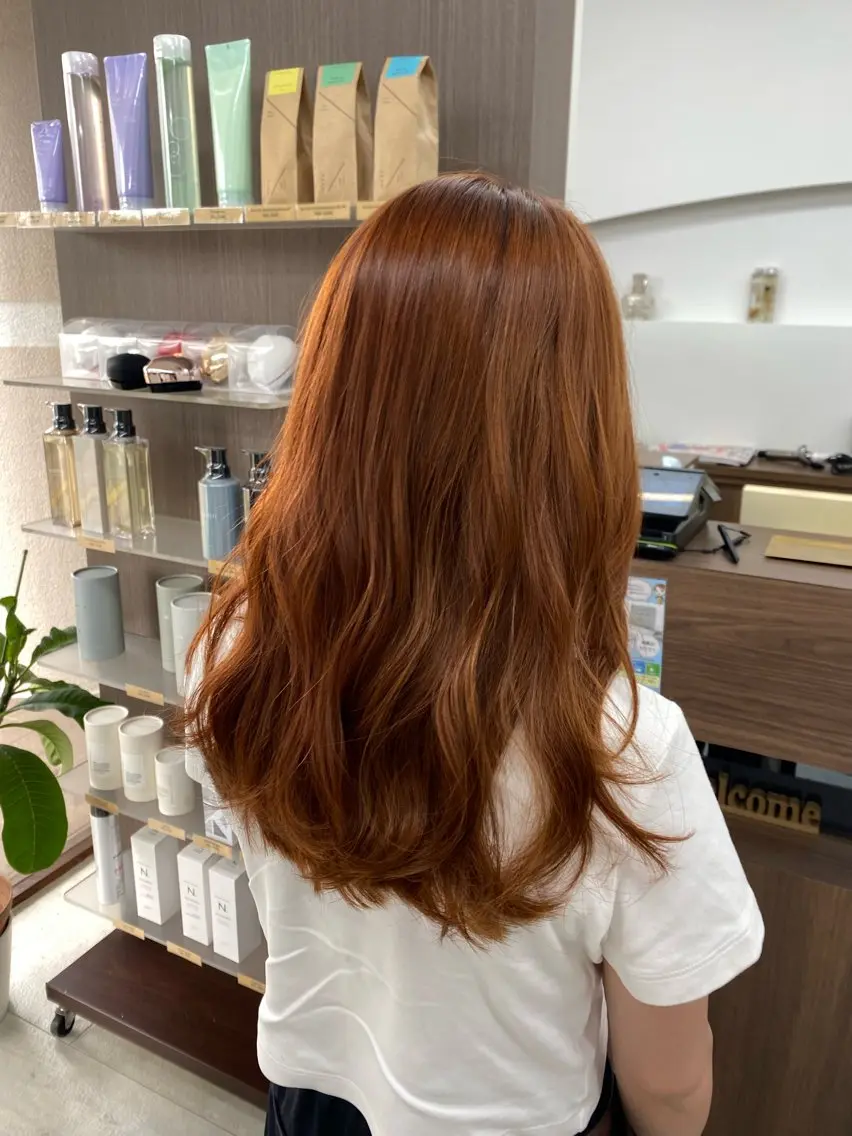 セミロング ヘアカラー 月野涼風 /レイヤーカットのヘアスタイル