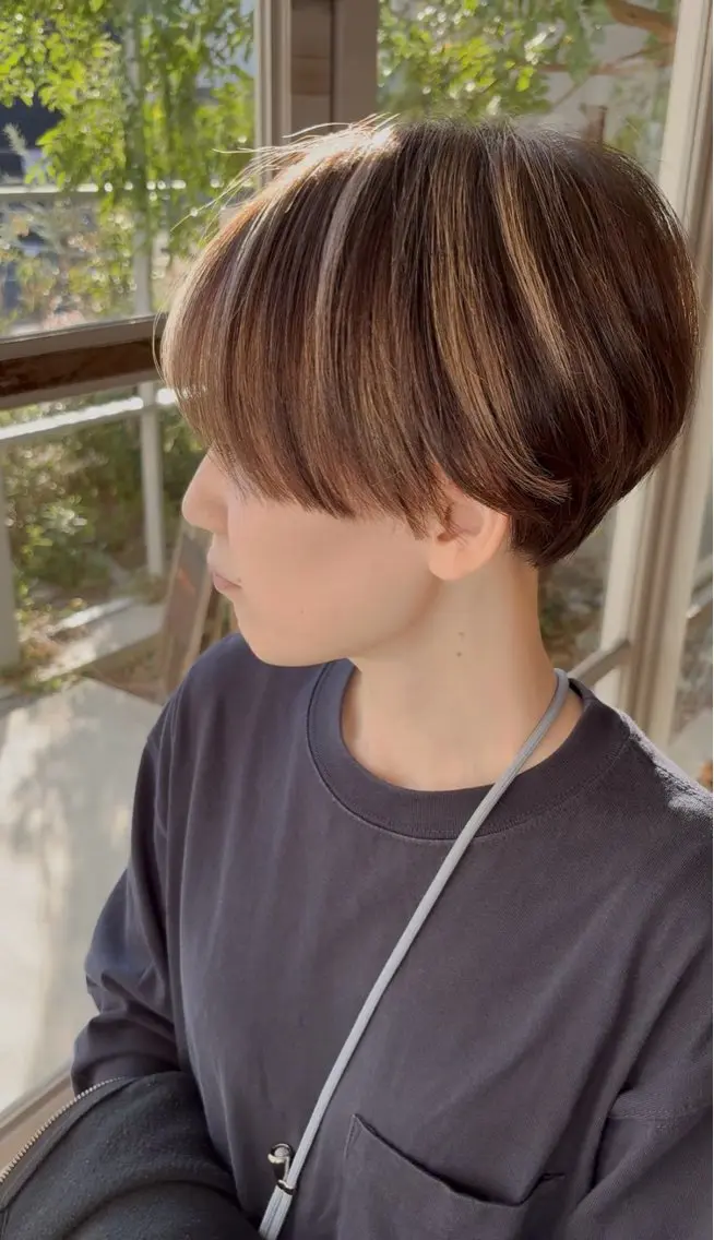 ショート カット ヘアカラー トリートメント SONO 【一宮】のヘアスタイル