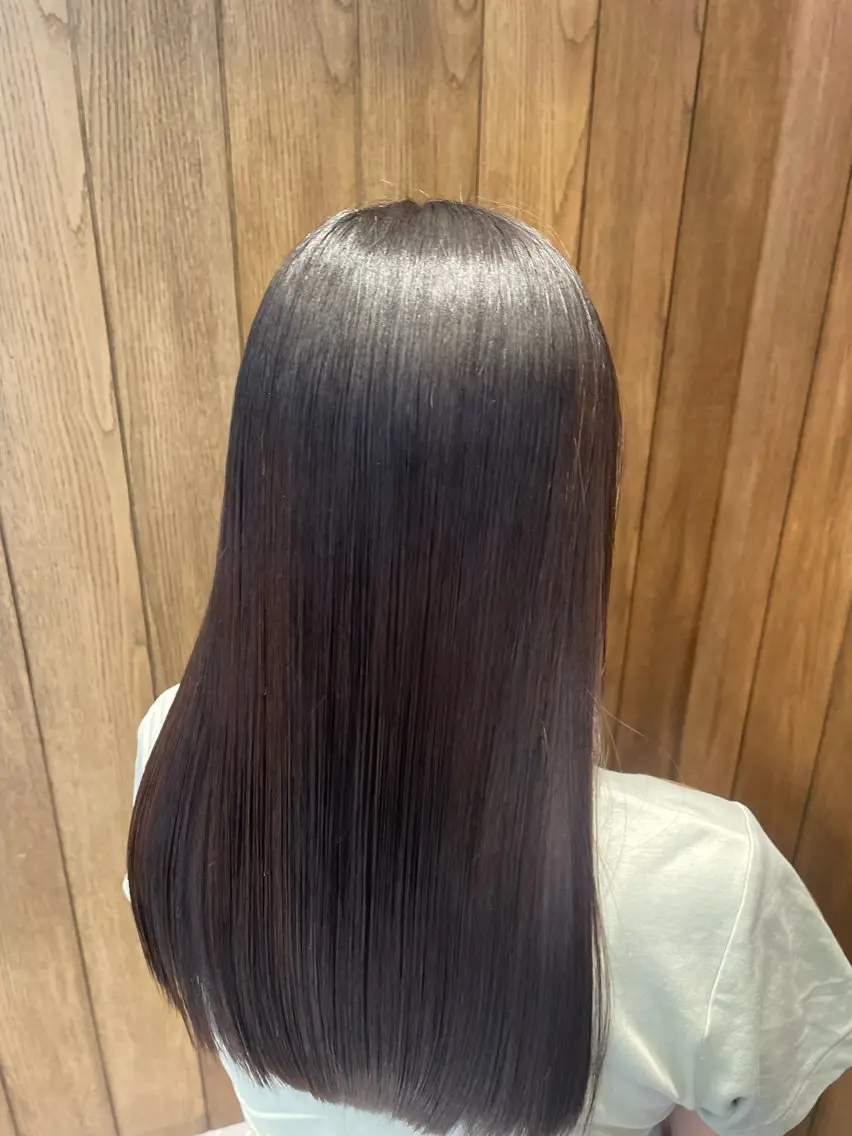 【美髪矯正】髪質改善ストレート、カット、最高級トリートメントの写真