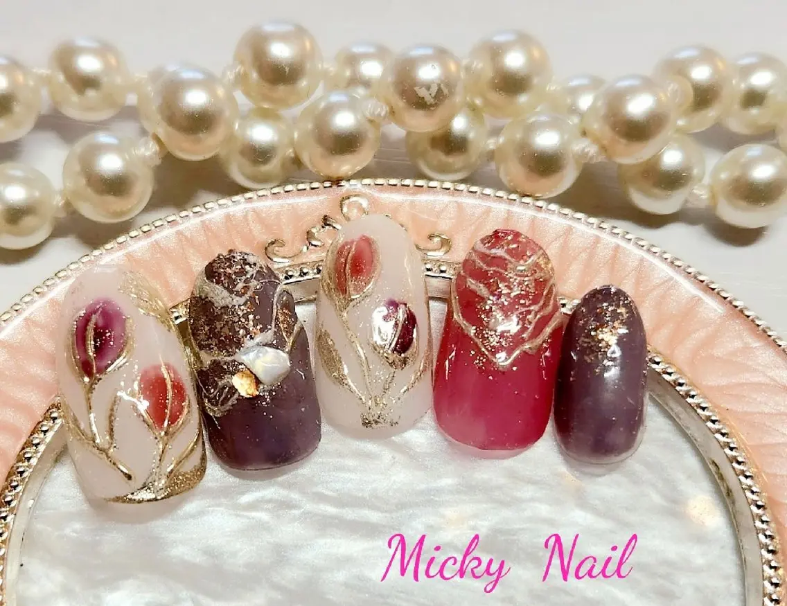 ネイル 春ネイル Micky nail chikushinoのその他イメージ