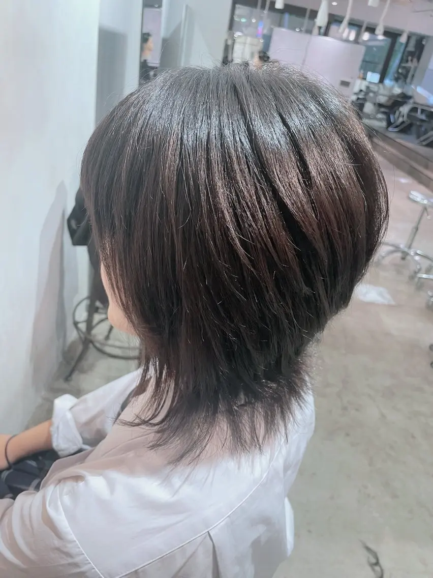 ショート ボブ カット mitchy モデル様募集中♪のヘアスタイル
