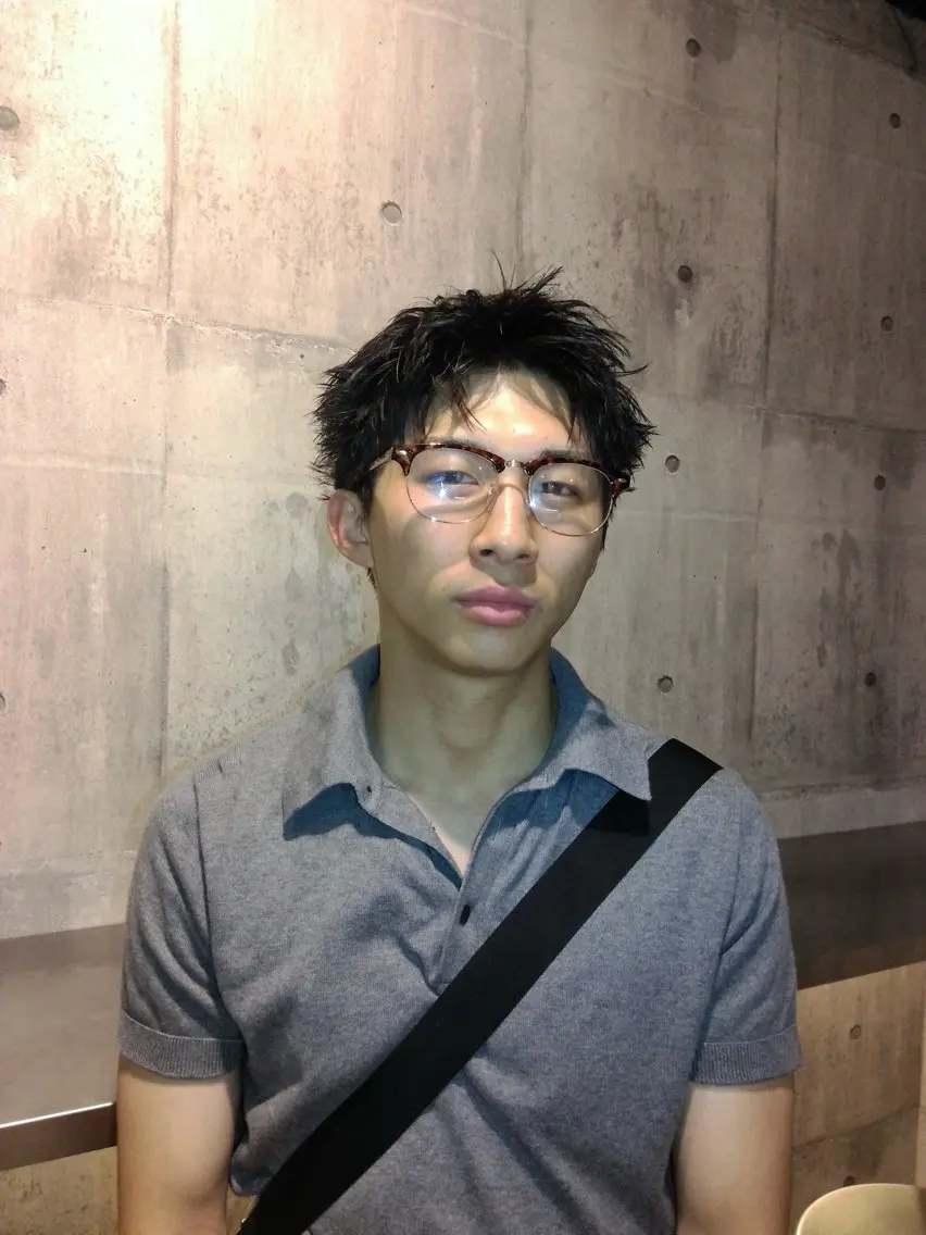 メンズ カット 窪田 力也のヘアスタイル