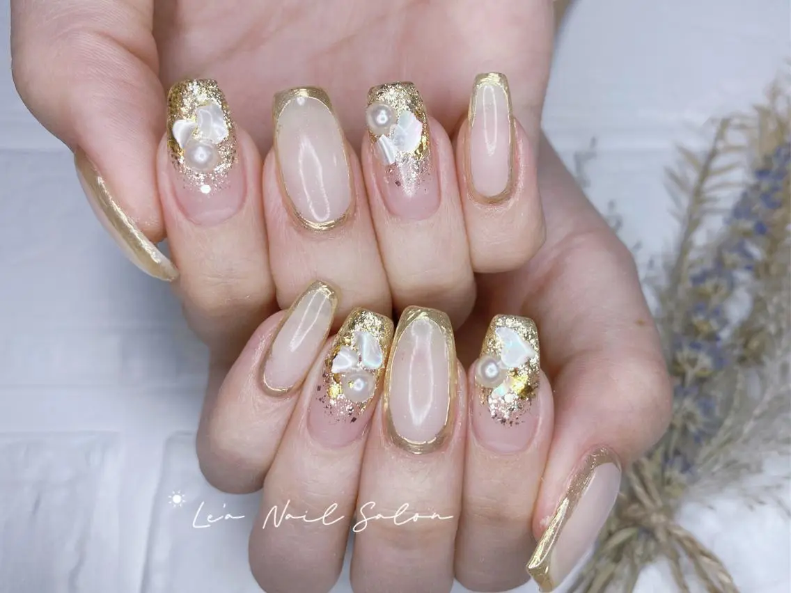 ショート カラー ネイル Le’a NailSalonのネイルデザイン