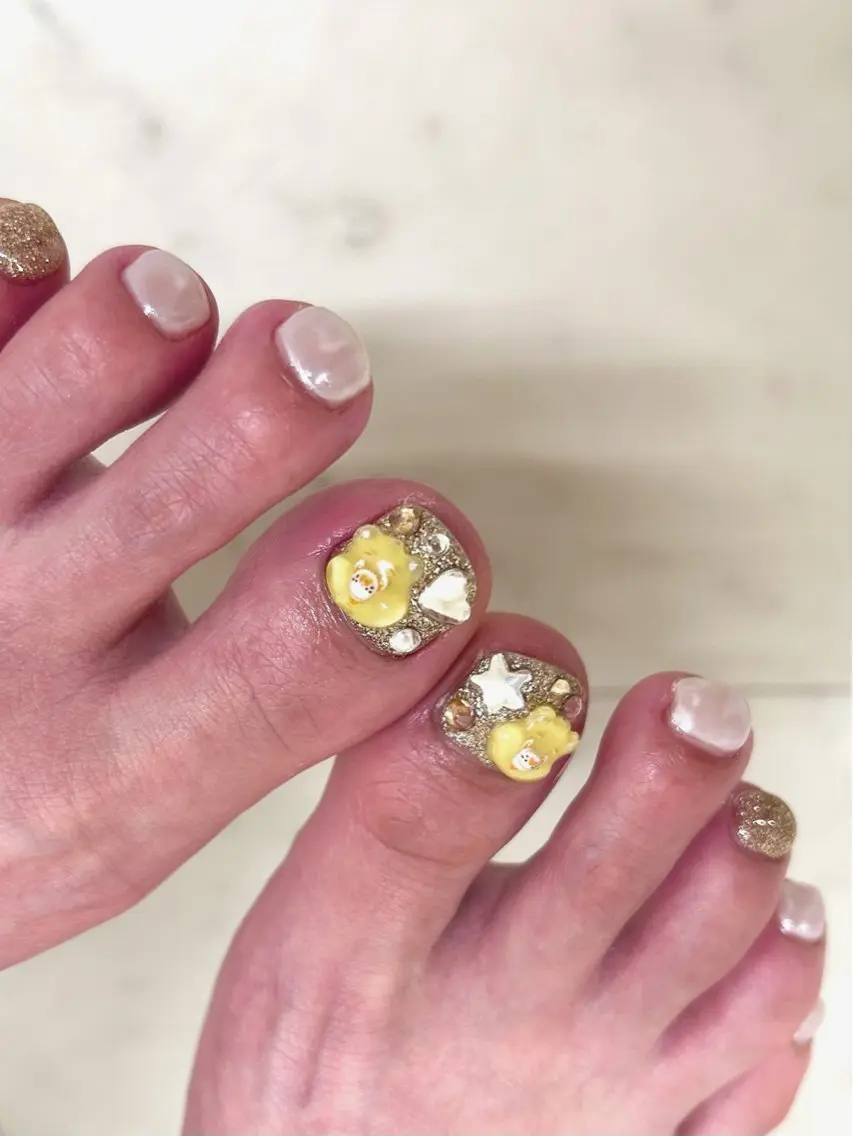 ネイル フットネイル nail salon baebaeのネイルデザイン
