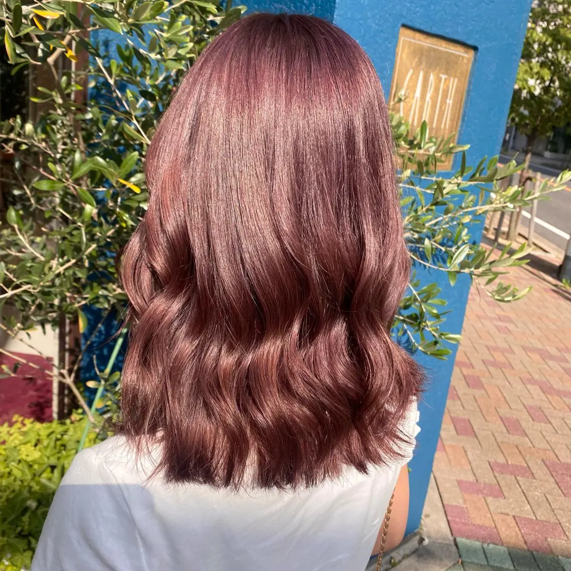 ミディアム ヘアカラー トリートメント MAKI🦋 GRANDE Lyのヘアスタイル