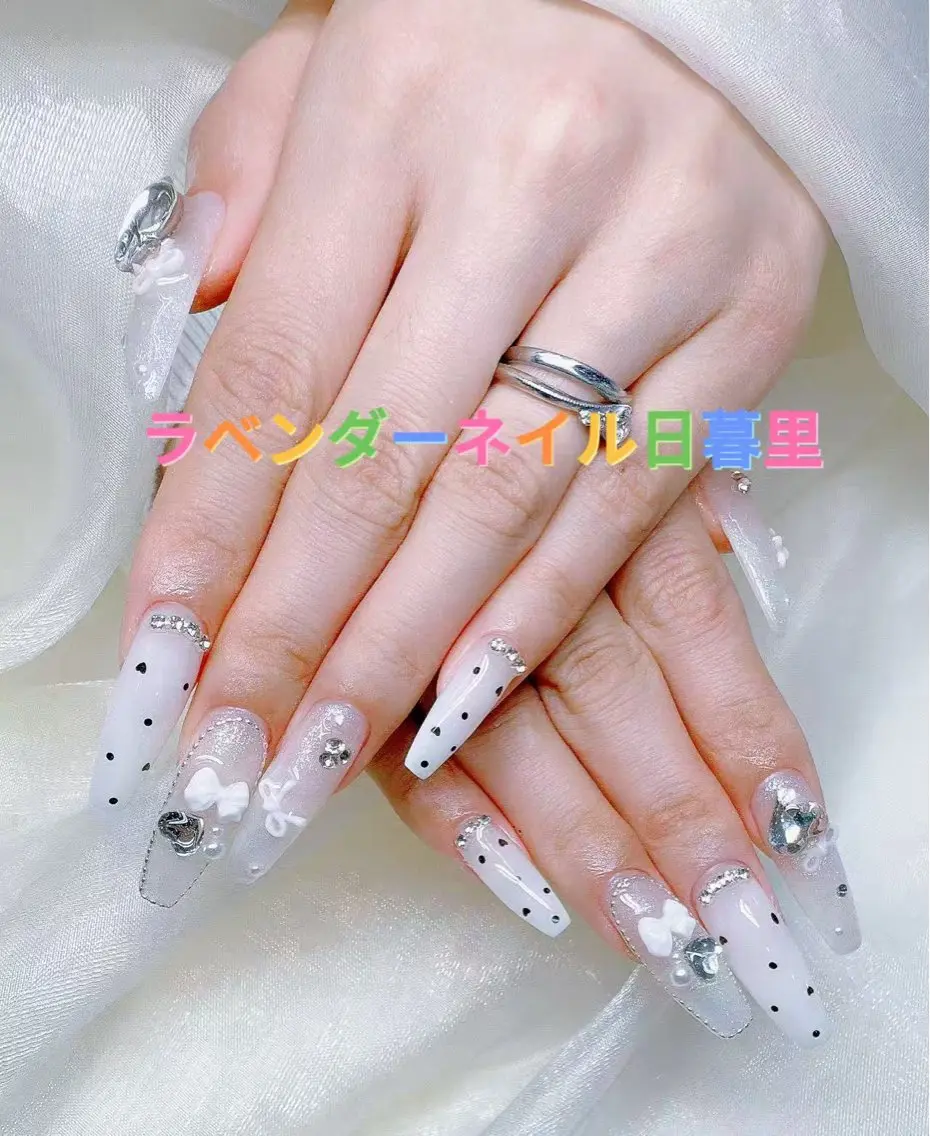 ネイル ラベンダー💖日暮里 ルル💖ネイルのネイルデザイン