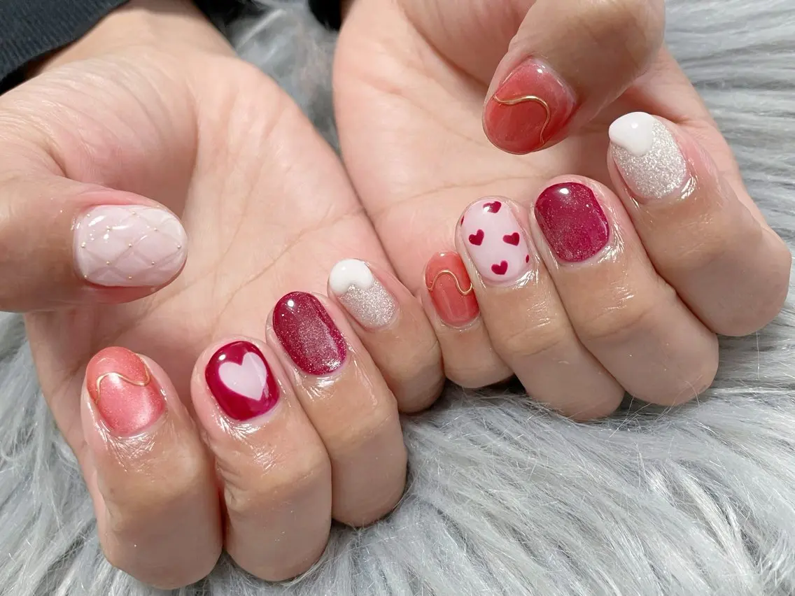 ショート ハンドネイル Nina's nailのネイルデザイン