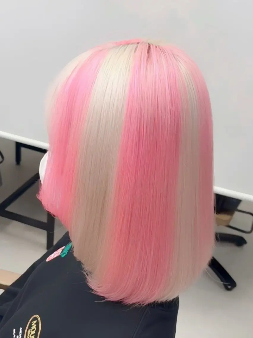 ショート ヘアカラー トリートメント 🫧ハイトーン ブリーチ✨RYUKIのヘアスタイル