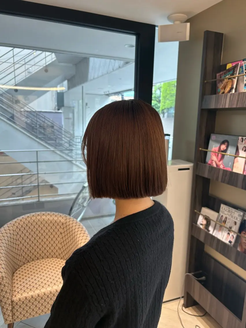 ショート カット 誰もが憧れる艶髪✨ /アレンジヘア🎀のヘアスタイル