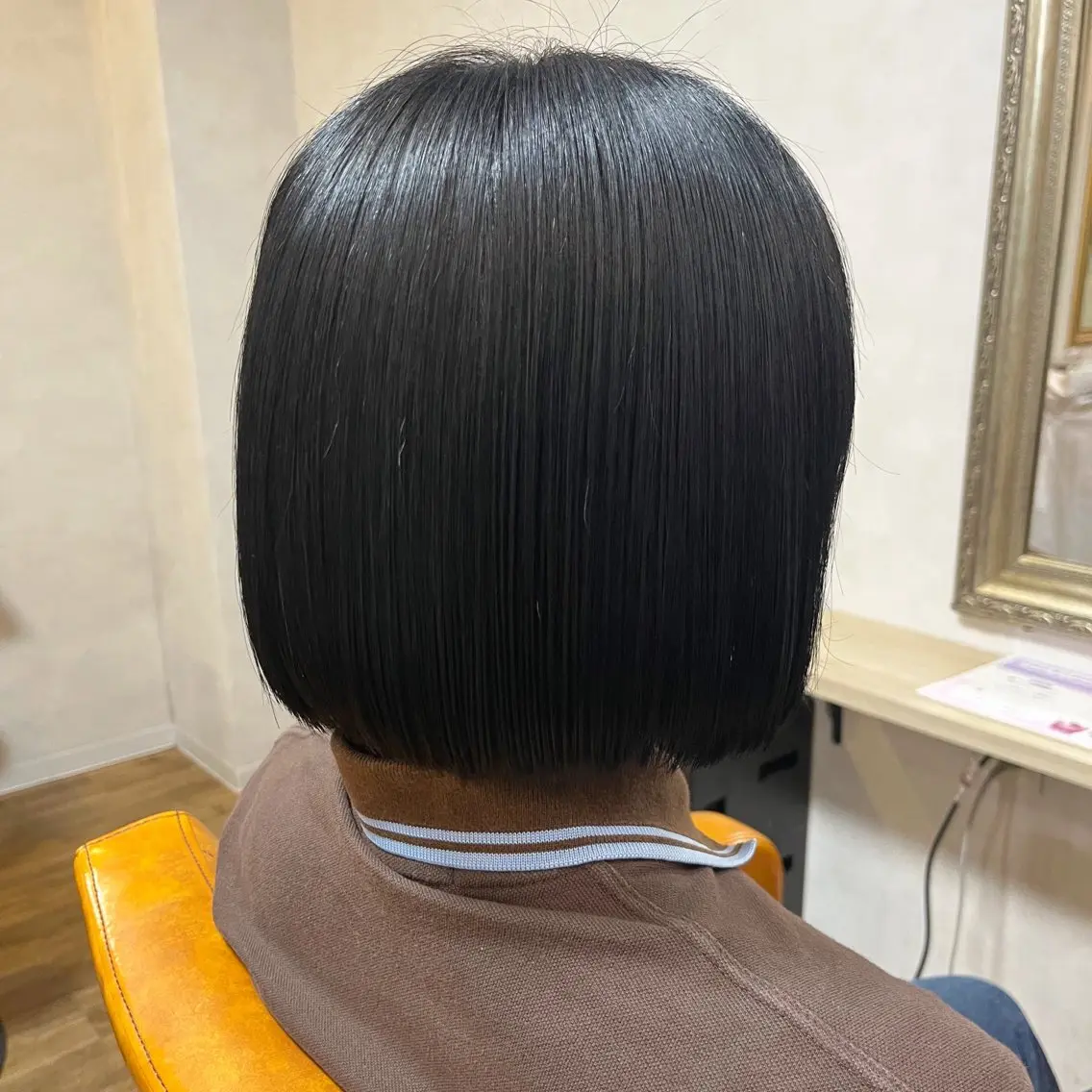 カラー 黒髪 ブルーカラー ブルーブラック 🎀 MIYUKIのヘアスタイル