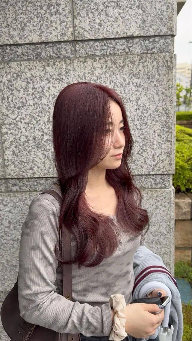 ロング カラー カット ヘアカラー トリートメント レイヤーカット/ ブリーチカラー/雅人のヘアスタイル