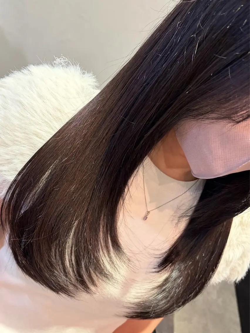 ロング カット ✨縮毛矯正モデル✨ RURUのヘアスタイル
