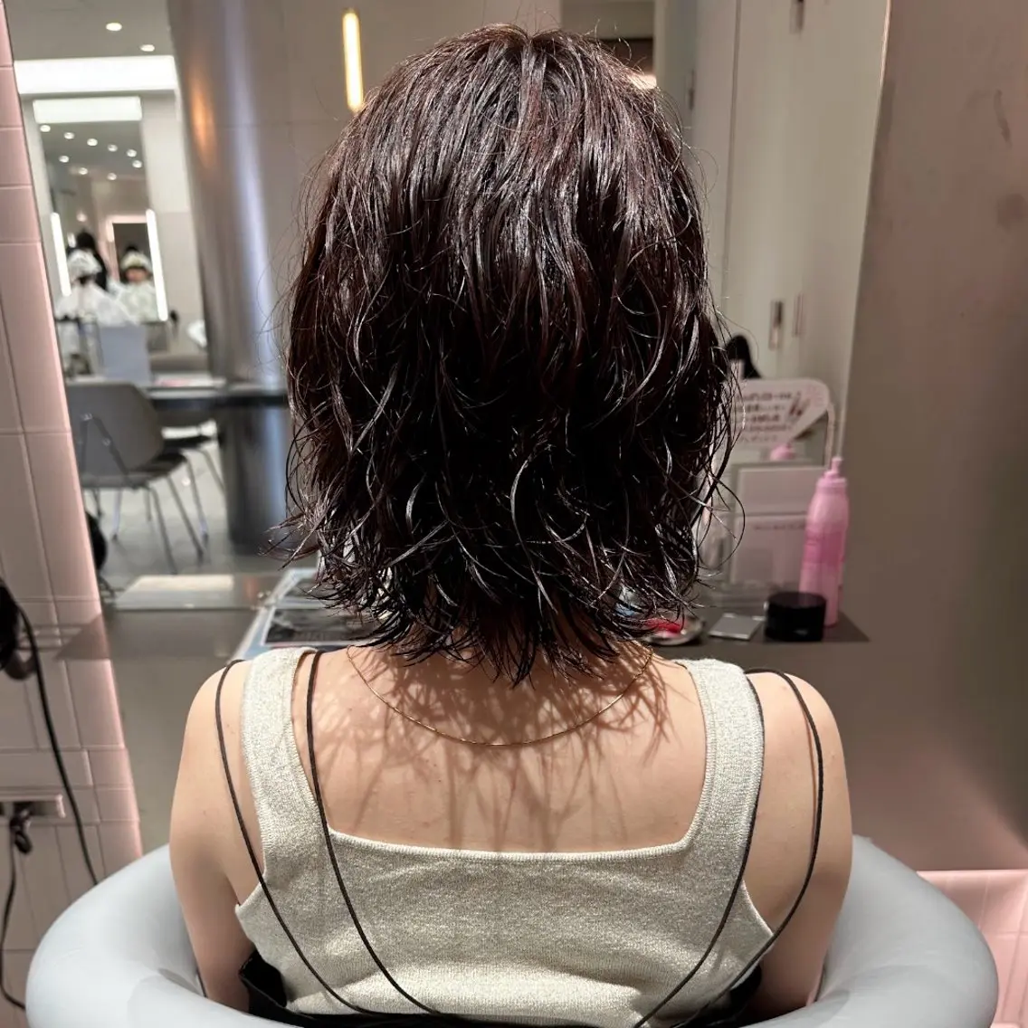 カット＋ニュアンスパーマの写真