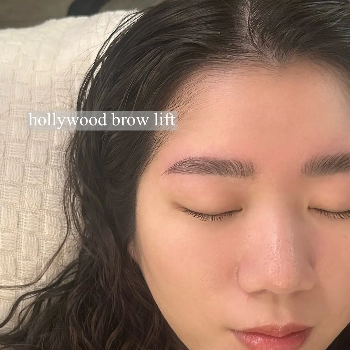 アイブロウ ハリウッドブロウリフト 吉祥寺kasumi 🌛eye/browのマツエク・マツパデザイン