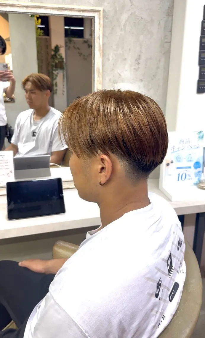カラー ブリーチ Blast raiaのヘアスタイル