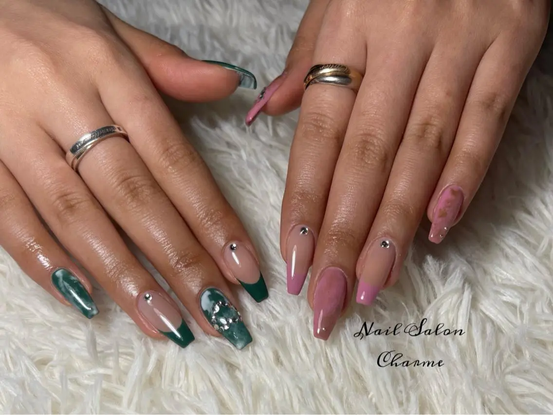 ネイル ハンドネイル NailSalon Charmeのネイルデザイン