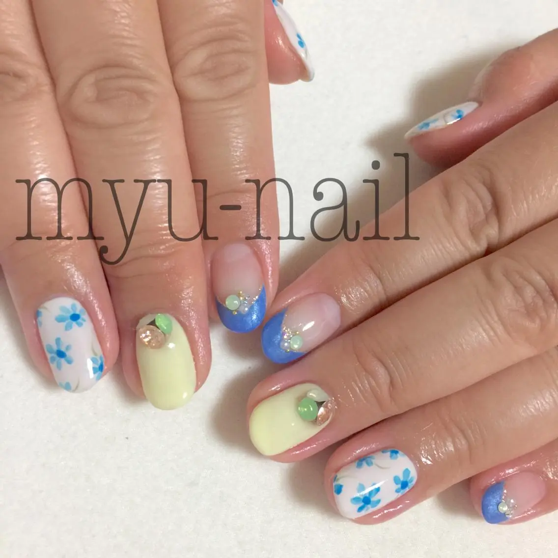 ネイル ハンドネイル ホームサロン myu-nailのネイルデザイン