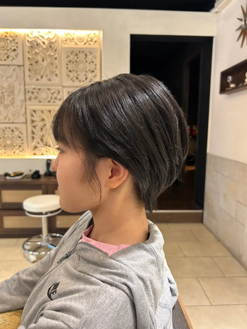 ショート ✨髪質改善✨ハイトー ンカラー⭐️藤沢のヘアスタイル