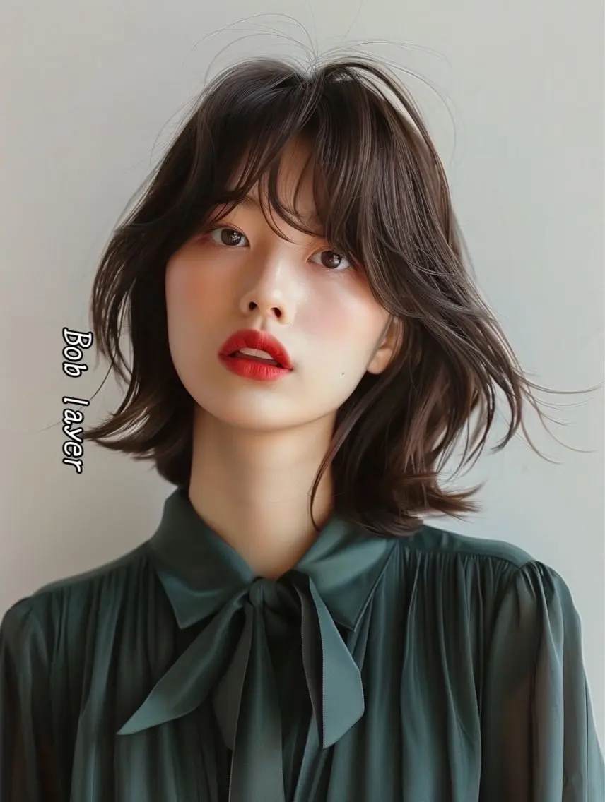 ショート カット トリートメント 美髪矯正💙ྀི/ 水光髪🫧/ミナルのヘアスタイル
