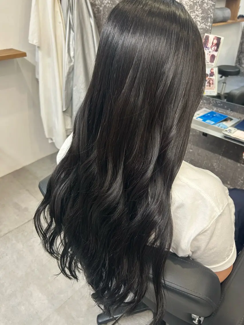 ロング ヘアカラー Agu/ㅤ⠀ ななみんのヘアスタイル