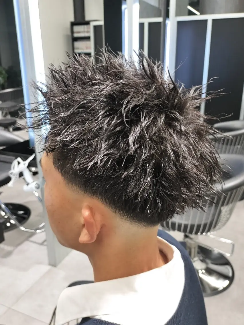 カット+ピンパーマ🌀の写真