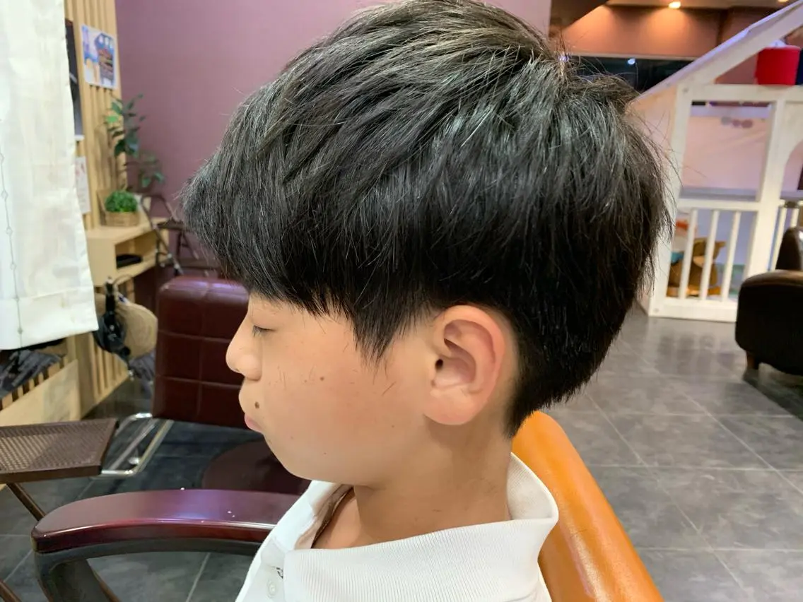 ショート メンズ キッズ メンズ特化西村 雄太のヘアスタイル