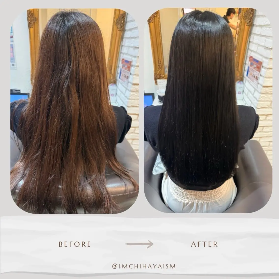 ロング カラー ブリーチ トリートメント ヘアカラー トリートメント 錦糸町駅前サロン🎀 髪質改善千早のヘアスタイル