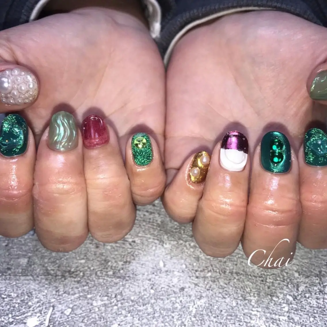 ネイル chai nail &  eye📍鶴橋のネイルデザイン