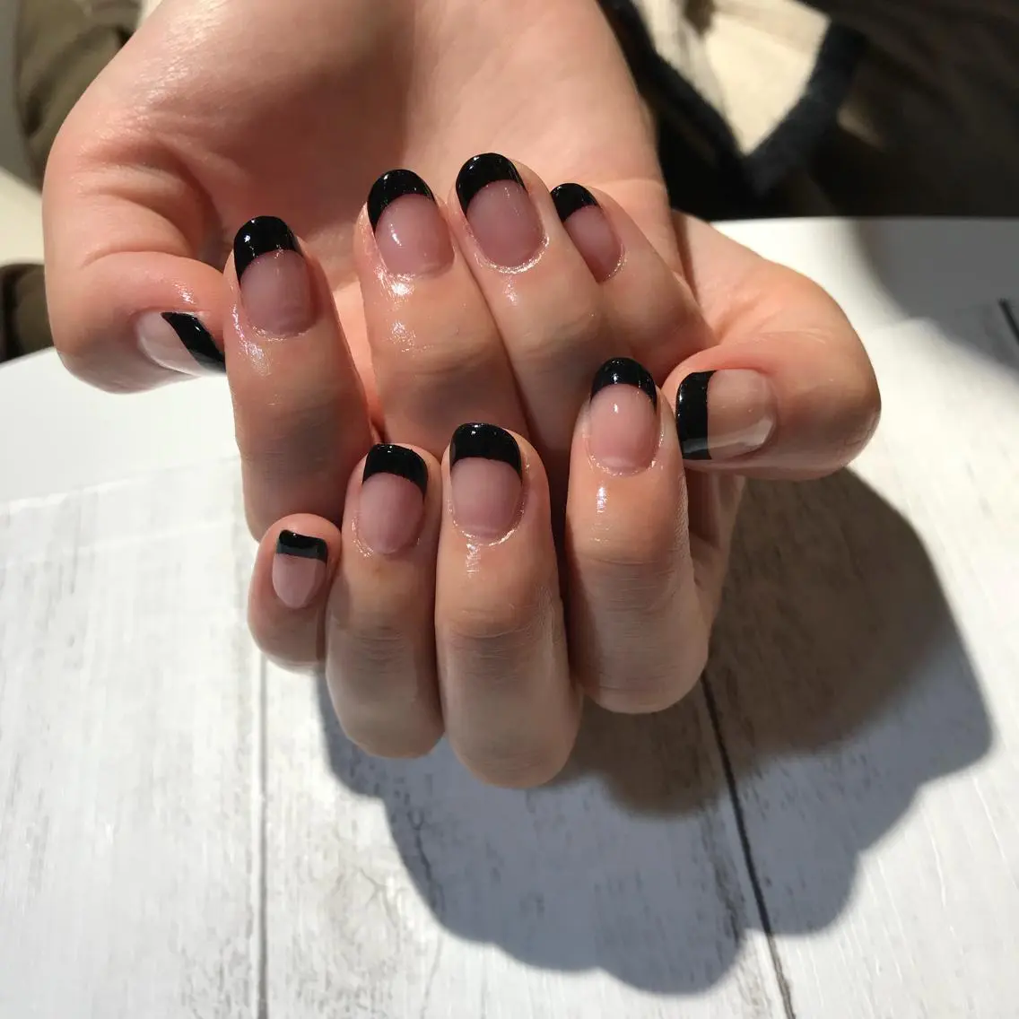 ネイル フレンチネイル MIORA︎ マツエク×ネイルのネイルデザイン