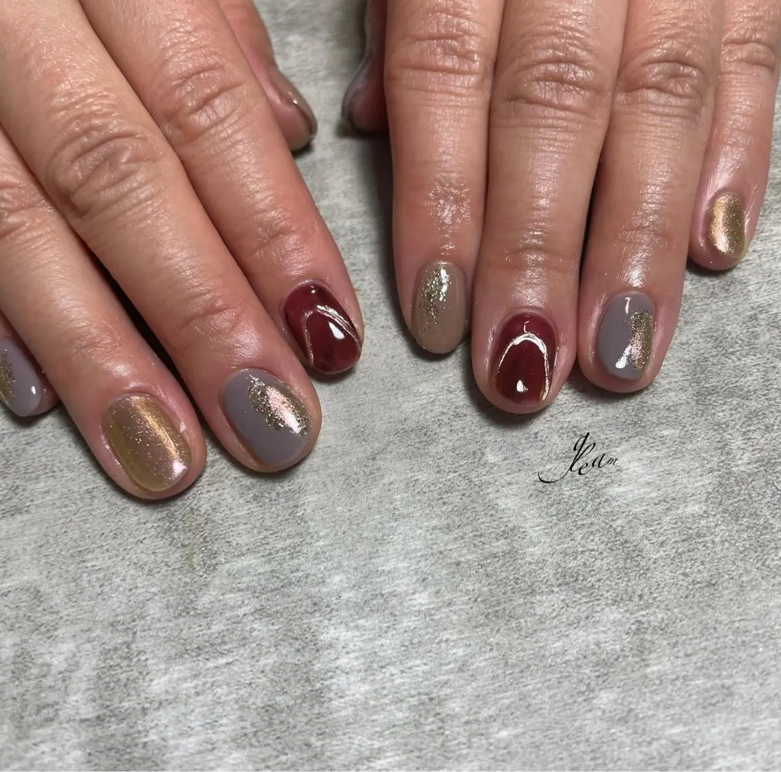 ネイル ハンドネイル gleam✴︎ sayakaのネイルデザイン