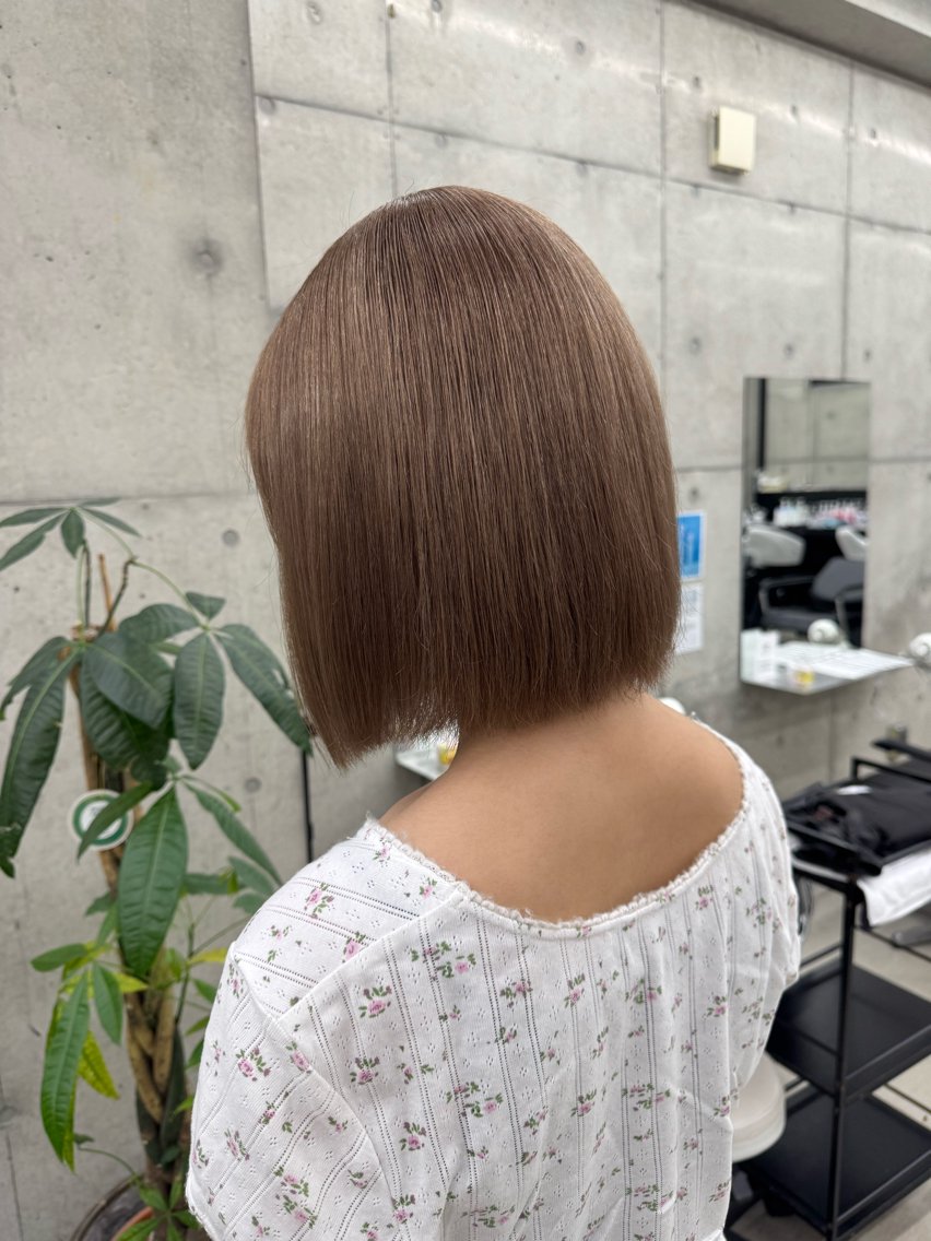 カラー ヘアカラー Asami/名古屋/ ハイトーン/デザインのヘアスタイル