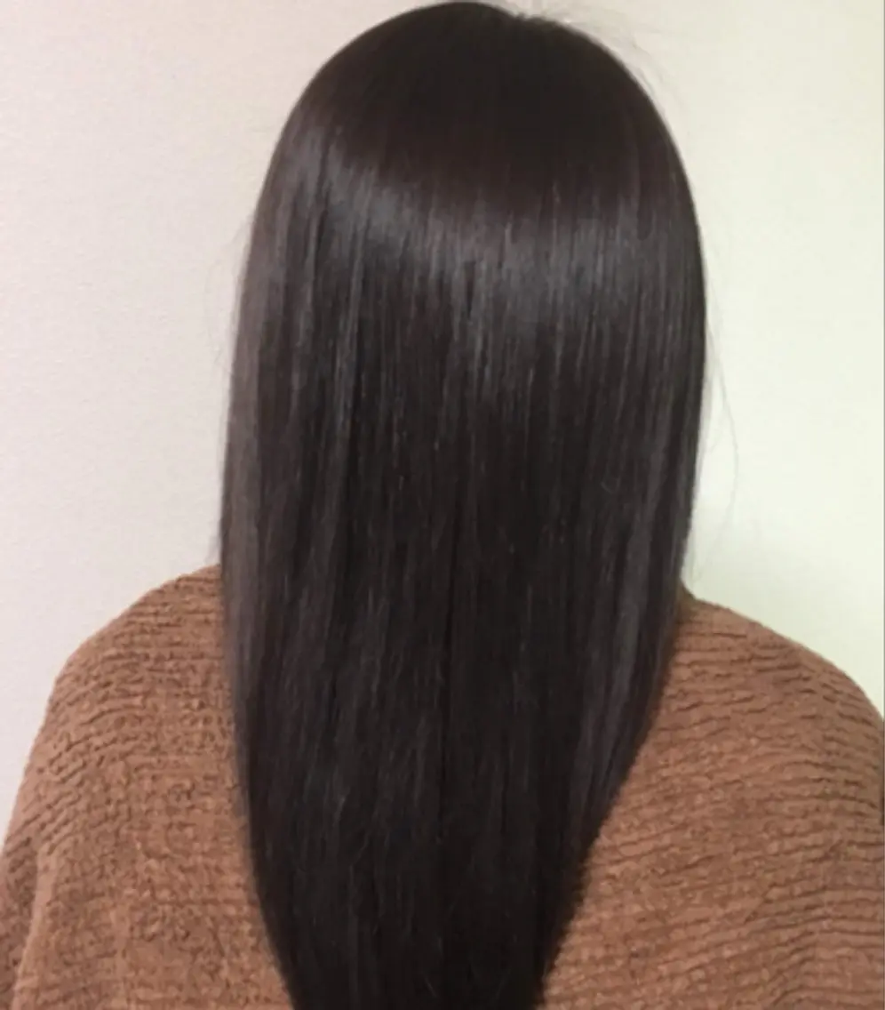カラー ブラウンカラー ダークブラウン 小久保 彰子のヘアスタイル